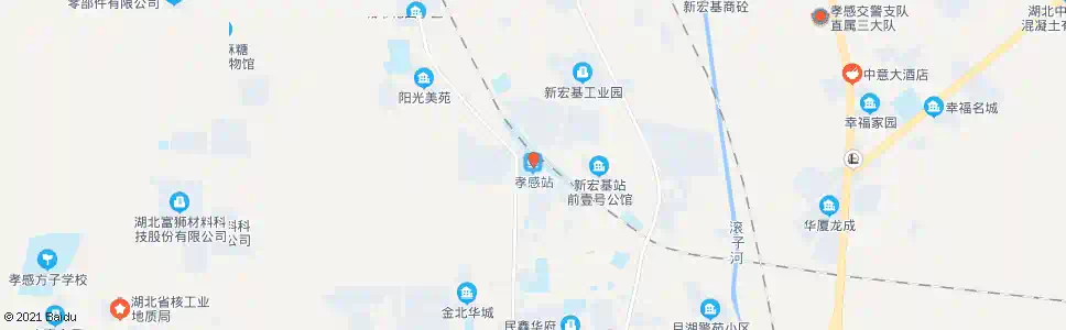 孝感分丝路口_公交站地图_孝感公交_妙搜公交查询2025