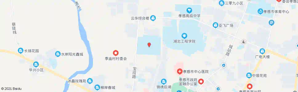 孝感孝感学院新技术学院_公交站地图_孝感公交_妙搜公交查询2025