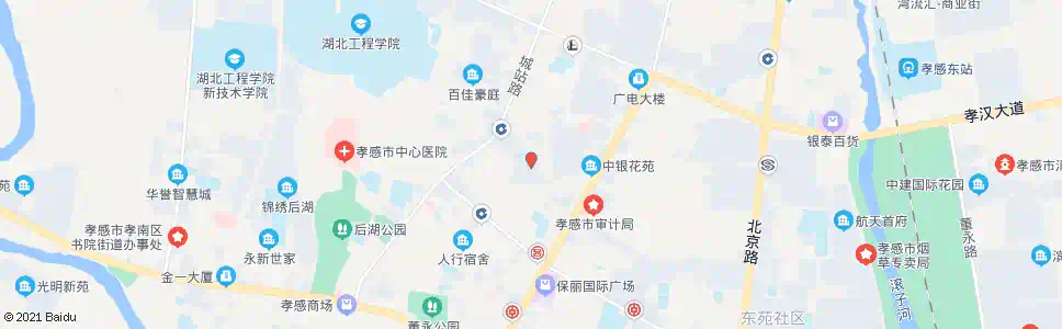 孝感宇济商贸城_公交站地图_孝感公交_妙搜公交查询2025