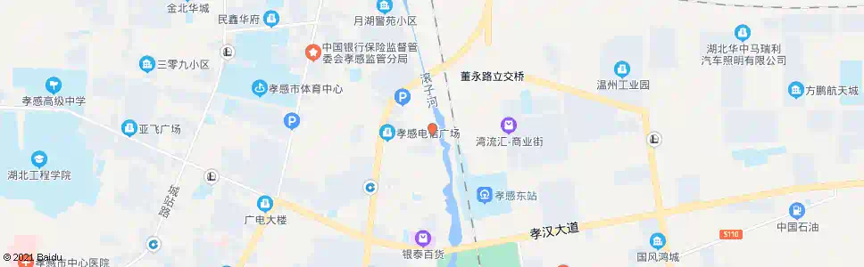 孝感体育路口_公交站地图_孝感公交_妙搜公交查询2025