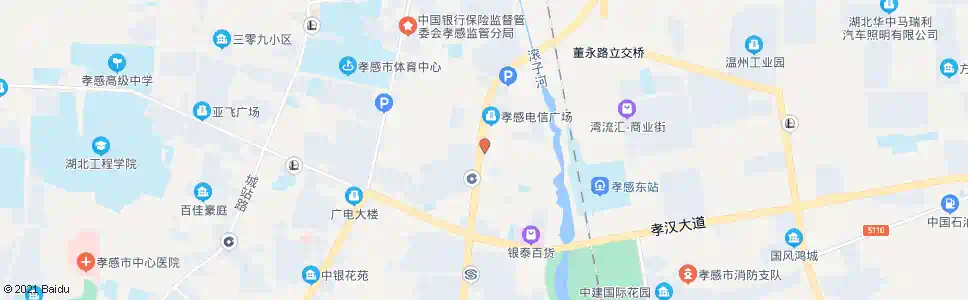 孝感电力局收费厅_公交站地图_孝感公交_妙搜公交查询2025