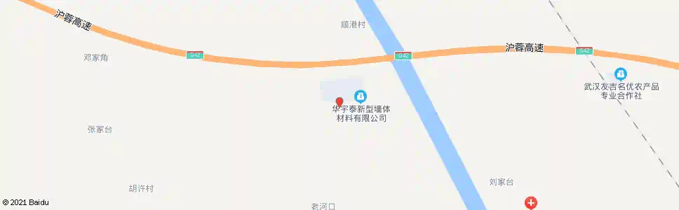 孝感县河大队顺港村_公交站地图_孝感公交_妙搜公交查询2025