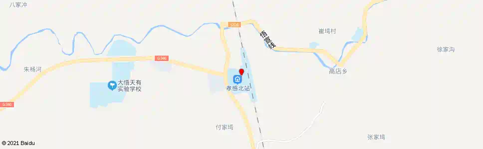 孝感北门口_公交站地图_孝感公交_妙搜公交查询2025