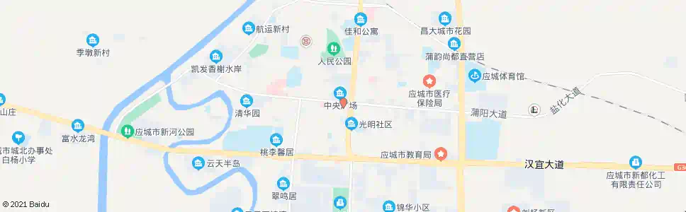 孝感国美家电_公交站地图_孝感公交_妙搜公交查询2025