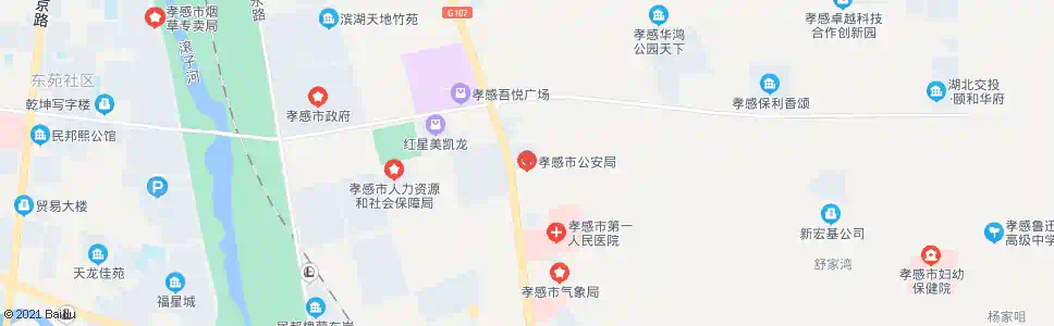孝感公安局_公交站地图_孝感公交_妙搜公交查询2025