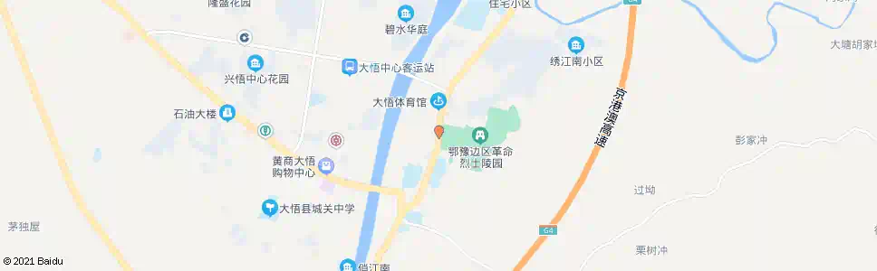孝感烈士陵园_公交站地图_孝感公交_妙搜公交查询2025