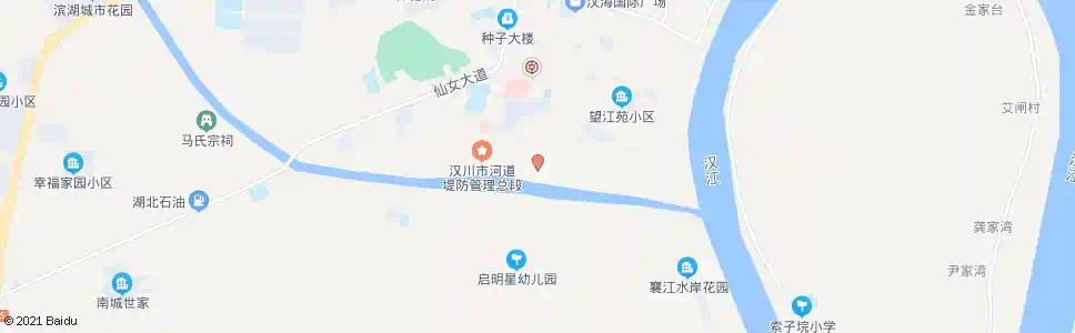 孝感仙女街道办事处_公交站地图_孝感公交_妙搜公交查询2025