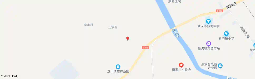 孝感涢口大队涢口村_公交站地图_孝感公交_妙搜公交查询2025