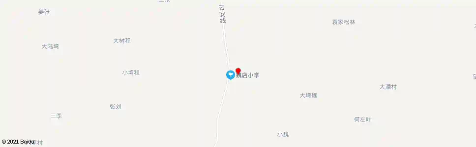 孝感魏店村_公交站地图_孝感公交_妙搜公交查询2025