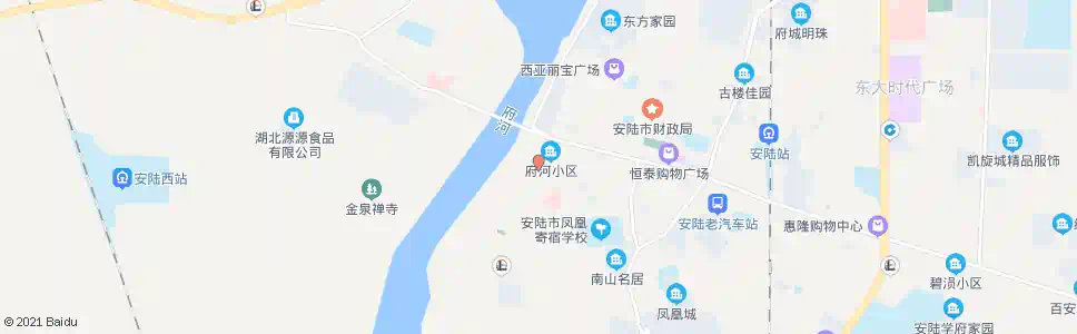 孝感太和宫_公交站地图_孝感公交_妙搜公交查询2025