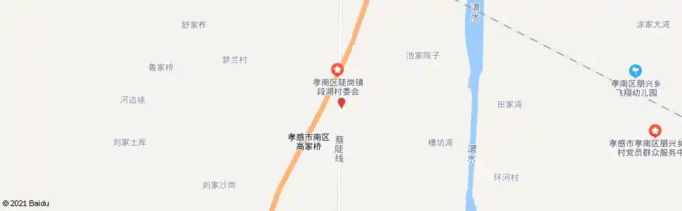 孝感新河村_公交站地图_孝感公交_妙搜公交查询2025