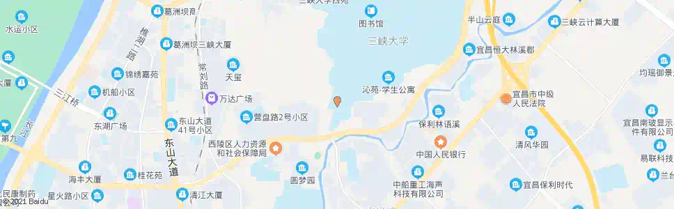 宜昌三峡大学南苑学生公寓_公交站地图_宜昌公交_妙搜公交查询2025