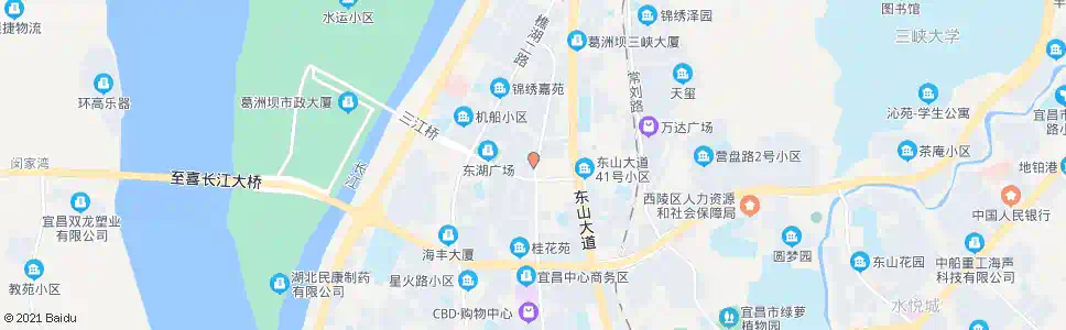 宜昌东湖市场_公交站地图_宜昌公交_妙搜公交查询2025