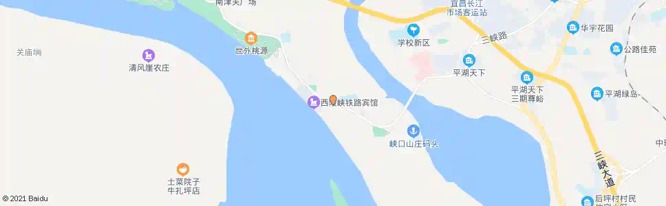 宜昌康福山庄_公交站地图_宜昌公交_妙搜公交查询2025