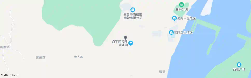 宜昌天问学校_公交站地图_宜昌公交_妙搜公交查询2025