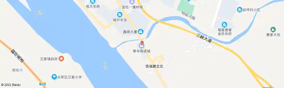 宜昌泰丰粮油市场_公交站地图_宜昌公交_妙搜公交查询2025