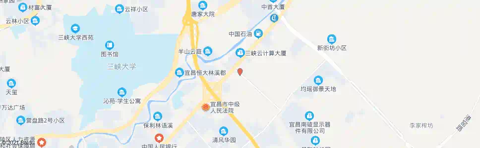 宜昌北海路_公交站地图_宜昌公交_妙搜公交查询2025