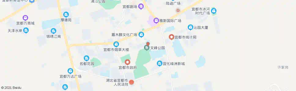 宜昌文峰公园_公交站地图_宜昌公交_妙搜公交查询2025