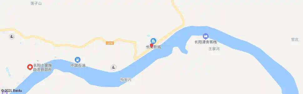 宜昌长阳新城_公交站地图_宜昌公交_妙搜公交查询2025