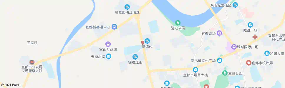 宜昌职教中心_公交站地图_宜昌公交_妙搜公交查询2025