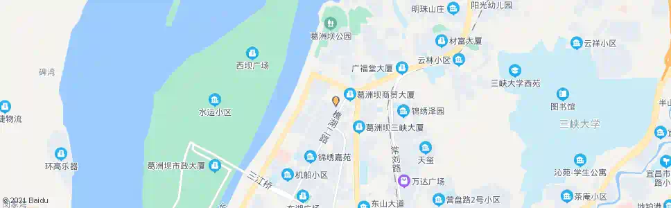 宜昌葛饮食街_公交站地图_宜昌公交_妙搜公交查询2025