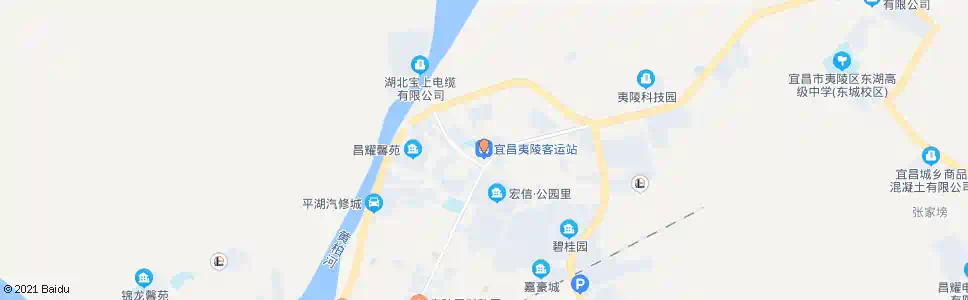 宜昌夷陵客运站_公交站地图_宜昌公交_妙搜公交查询2025