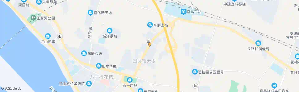 宜昌桔城路_公交站地图_宜昌公交_妙搜公交查询2025