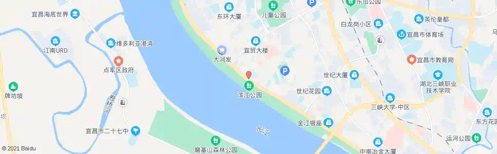 宜昌行政服务中心(猇亭人才市场)_公交站地图_宜昌公交_妙搜公交查询2025