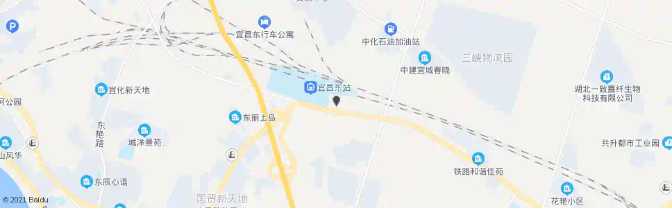 宜昌新客运站_公交站地图_宜昌公交_妙搜公交查询2025