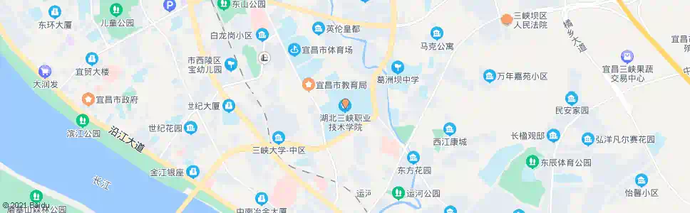 宜昌三峡职业学院_公交站地图_宜昌公交_妙搜公交查询2025