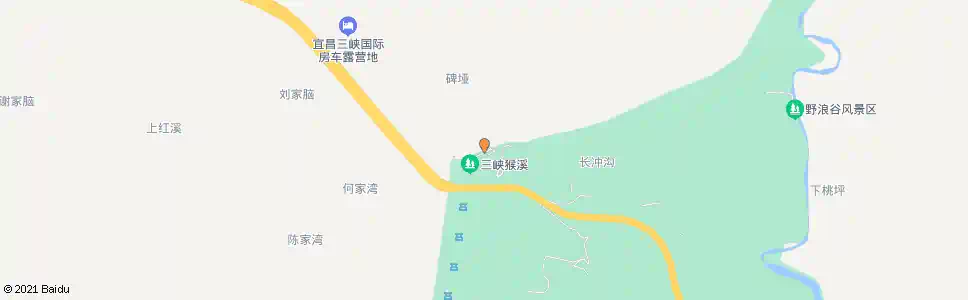 宜昌三峡猴溪_公交站地图_宜昌公交_妙搜公交查询2025