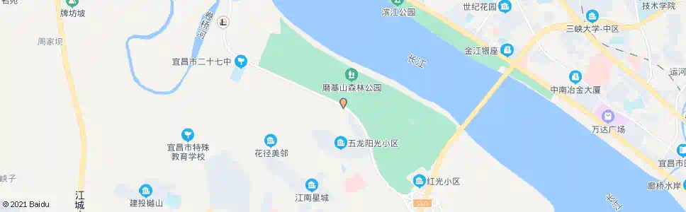 宜昌磨基山_公交站地图_宜昌公交_妙搜公交查询2025