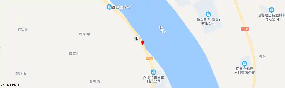 宜昌招呼站(254省道)_公交站地图_宜昌公交_妙搜公交查询2025