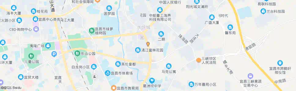 宜昌移动通信广场_公交站地图_宜昌公交_妙搜公交查询2025
