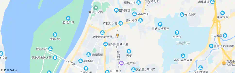 宜昌常刘路小学_公交站地图_宜昌公交_妙搜公交查询2025