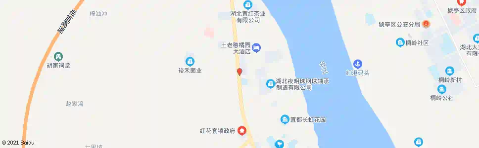 宜昌渔洋溪村(招呼站)_公交站地图_宜昌公交_妙搜公交查询2025