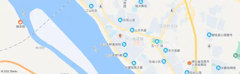 宜昌江山景苑_公交站地图_宜昌公交_妙搜公交查询2025