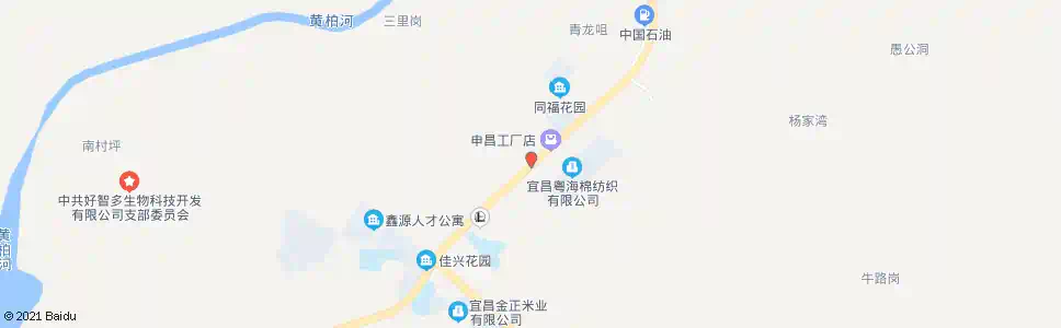 宜昌姜家湾_公交站地图_宜昌公交_妙搜公交查询2025