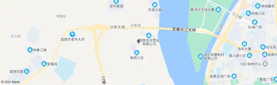 宜昌下李家河_公交站地图_宜昌公交_妙搜公交查询2025