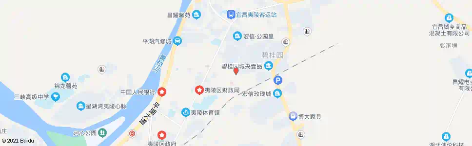 宜昌黄金路_公交站地图_宜昌公交_妙搜公交查询2025