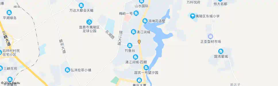 宜昌清江润城_公交站地图_宜昌公交_妙搜公交查询2025