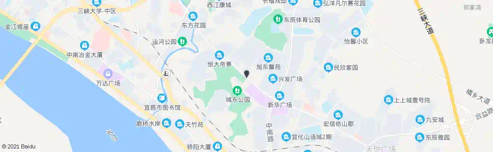 宜昌城东大道路口_公交站地图_宜昌公交_妙搜公交查询2025
