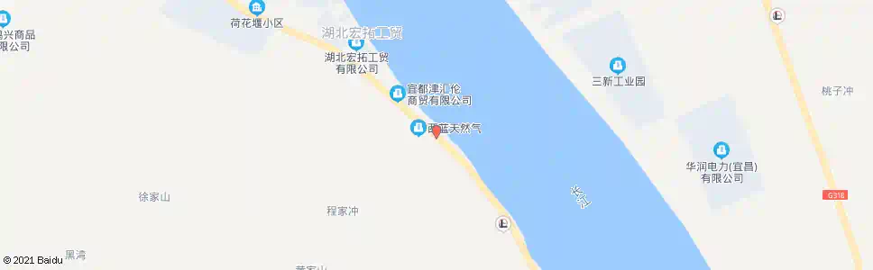 宜昌西蓝天然气(招呼站)_公交站地图_宜昌公交_妙搜公交查询2025