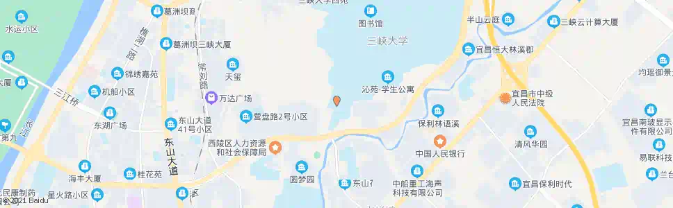 宜昌三峡大学南宛学生公寓_公交站地图_宜昌公交_妙搜公交查询2025