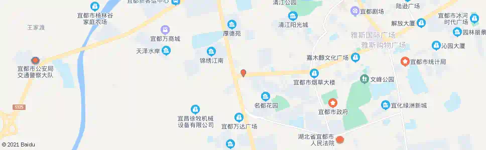 宜昌二桥加油站(西行)_公交站地图_宜昌公交_妙搜公交查询2025
