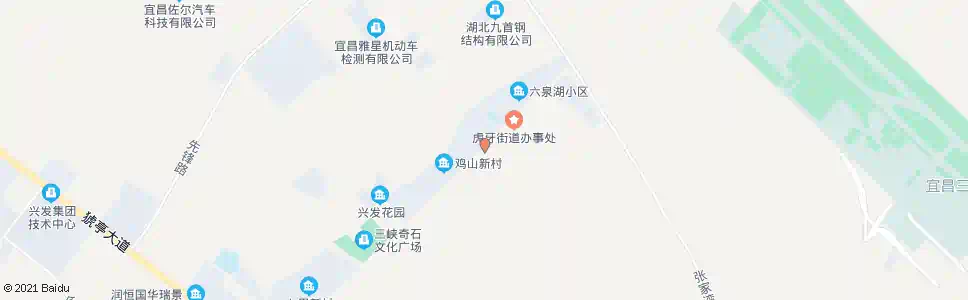 宜昌七里新村_公交站地图_宜昌公交_妙搜公交查询2025