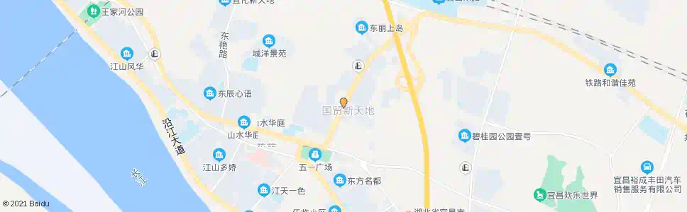 宜昌五一广场(BRT)_公交站地图_宜昌公交_妙搜公交查询2025
