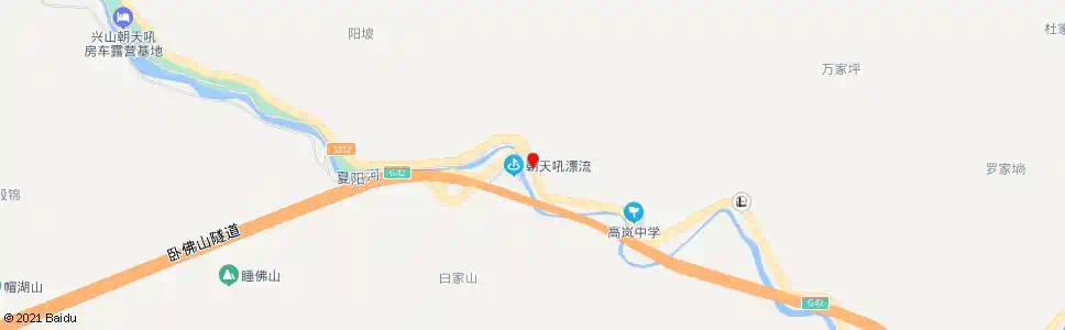 宜昌高岚朝天吼_公交站地图_宜昌公交_妙搜公交查询2025