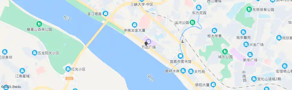 宜昌万达广场_公交站地图_宜昌公交_妙搜公交查询2025