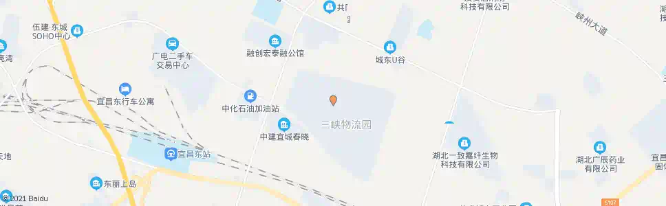 宜昌物流园农贸城_公交站地图_宜昌公交_妙搜公交查询2025